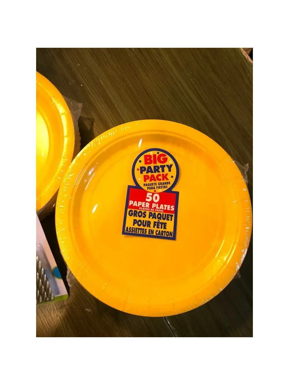 Dallies NEW Blue and Yellow Party Pack - Napkins, Small Plates, Candles